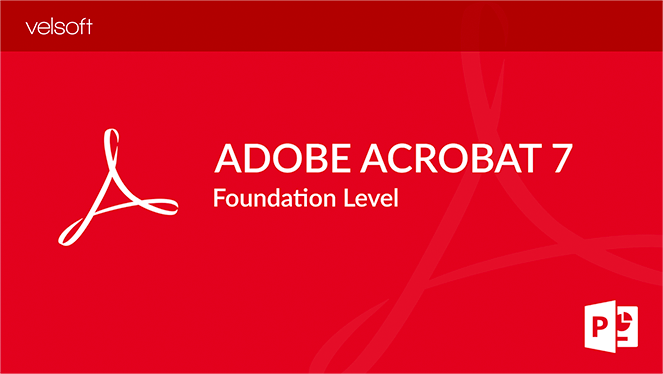 Adobe Acrobat 7 - Velsoft
